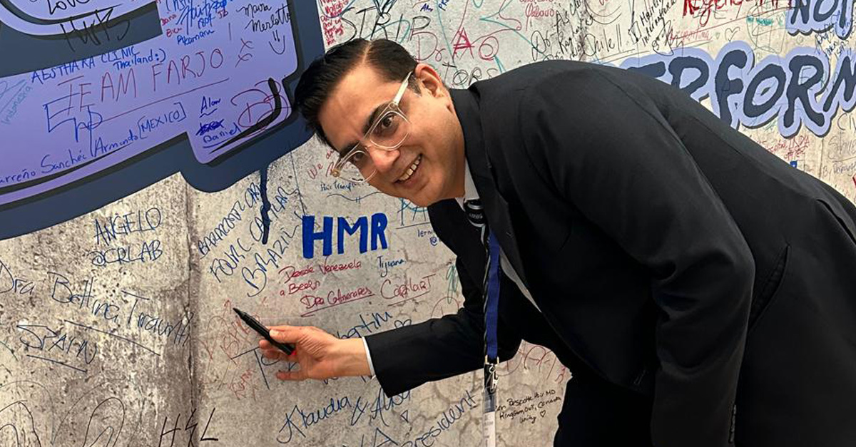 Dr. Kapil Dua at ISHRS Conference 2025